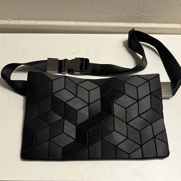 Patrizia Luca Bags Patrizia Luca Black Mini Bag With Geometric